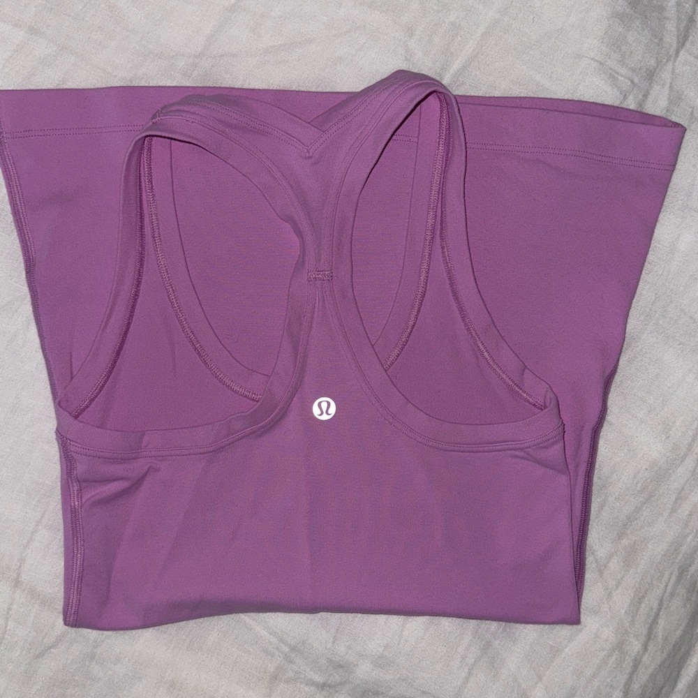 Lululemon purple pink tank top